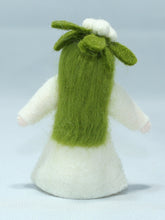 Mistletoe Fairy Doll – 2.5", 3" & 3.5" Handmade Felt Waldorf Decorations by Ambrosius