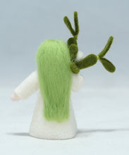 Mistletoe Fairy Doll – 2.5", 3" & 3.5" Handmade Felt Waldorf Decorations by Ambrosius