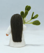 Mistletoe Fairy Doll – 2.5", 3" & 3.5" Handmade Felt Waldorf Decorations by Ambrosius