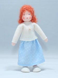 Handmade Mother Doll by Ambrosius – Eco-Friendly Wool Felt Waldorf Toy from Eco Flower Fairies LLC