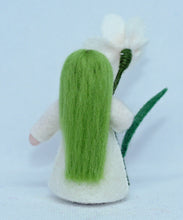 Narcissus Fairy Doll – 2.5" Handmade Felt Waldorf Decoration by Ambrosius