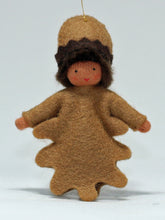 Handmade Oak Pixie Doll by Ambrosius – Eco-Friendly Wool Felt Waldorf Toy from Eco Flower Fairies LLC