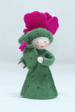 Handmade Prickly Pear Cactus Fairy Doll by Ambrosius – Eco-Friendly Wool Felt Waldorf Toy from Eco Flower Fairies LLC
