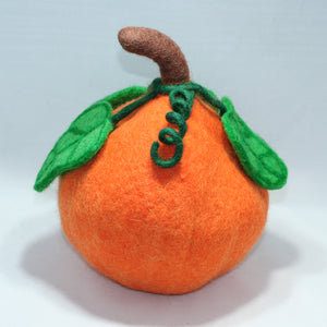 Pumpkin Felt House | Waldorf Doll Shop | Eco Flower Fairies