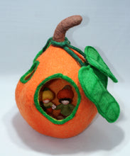Pumpkin Felt House | Waldorf Doll Shop | Eco Flower Fairies