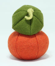 Pumpkin Puck Doll – 2.5" & 3.5" Handmade Felt Waldorf Decorations by Ambrosius