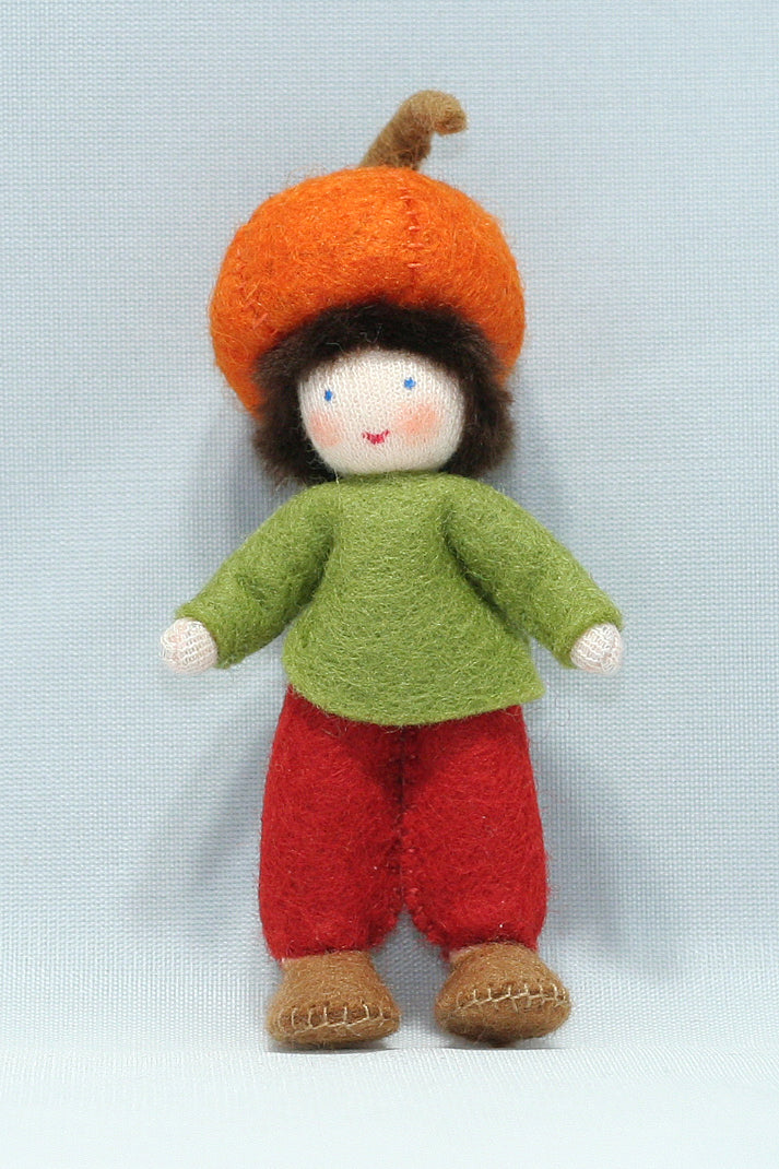 Pumpkin Child | Waldorf Doll Shop | Eco Flower Fairies | Handmade by Ambrosius
