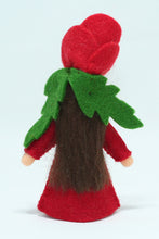 Red Poppy Fairy | Waldorf Doll Shop | Eco Flower Fairies | Handmade by Ambrosius