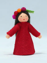 Handmade Redcurrant Fairy Doll by Ambrosius – Eco-Friendly Wool Felt Waldorf Toy from Eco Flower Fairies LLC