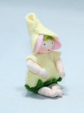 Rose Pixie Doll – 2" & 2.5" Handmade Felt Waldorf Decorations by Ambrosius