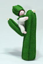 Handmade Saguaro Baby Doll by Ambrosius – Eco-Friendly Wool Felt Waldorf Toy from Eco Flower Fairies LLC