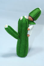 Handmade Saguaro Baby Doll by Ambrosius – Eco-Friendly Wool Felt Waldorf Toy from Eco Flower Fairies LLC