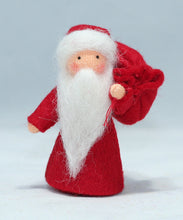 Handmade Santa Claus Doll by Ambrosius – Eco-Friendly Wool Felt Waldorf Toy from Eco Flower Fairies LLC