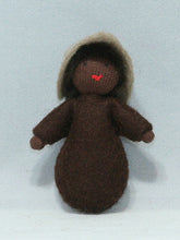 Handmade Seed Baby Doll by Ambrosius – Eco-Friendly Wool Felt Waldorf Toy from Eco Flower Fairies LLC