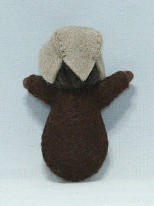Seed Baby Doll – 1.5" & 2" Handmade Felt Waldorf Decoration by Ambrosius