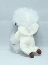 Snow Baby Doll – 2.5" Handmade Felt Waldorf Decoration by Ambrosius