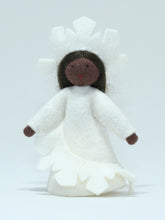 Handmade Snowflake Fairy Doll by Ambrosius – Eco-Friendly Wool Felt Waldorf Toy from Eco Flower Fairies LLC