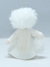 Snow Princess Doll – 2.5" Handmade Felt Waldorf Decoration by Ambrosius