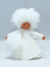 Handmade Snow Princess Doll by Ambrosius – Eco-Friendly Wool Felt Waldorf Toy from Eco Flower Fairies LLC