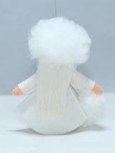 Snow Princess Doll – 2.5" Handmade Felt Waldorf Decoration by Ambrosius