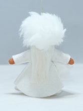 Snow Princess Doll – 2.5" Handmade Felt Waldorf Decoration by Ambrosius