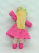 Spring Pixie Doll – 2.5" Handmade Felt Waldorf Decoration by Ambrosius