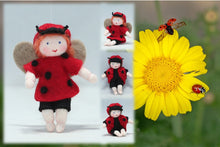 Ladybug Baby - Eco Flower Fairies LLC - Waldorf Doll Shop - Handmade by Ambrosius