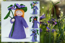 Sweet Violet Fairy | Waldorf Doll Shop | Eco Flower Fairies | Handmade by Ambrosius