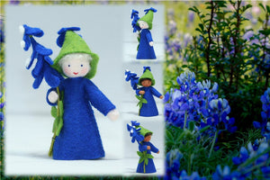Bluebonnet Prince | Waldorf Doll Shop | Eco Flower Fairies | Handmade by Ambrosius