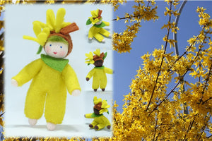 Easter Tree Baby | Waldorf Doll Shop | Eco Flower Fairies | Handmade by Ambrosius