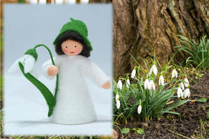 Snowdrop Prince | Waldorf Doll Shop | Eco Flower Fairies | Handmade by Ambrosius