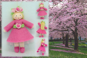 Spring Fairy - Eco Flower Fairies LLC - Waldorf Doll Shop - Handmade by Ambrosius