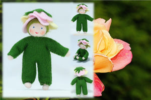 Rose Kid | Waldorf Doll Shop | Eco Flower Fairies | Handmade by Ambrosius