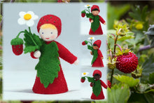 Wild Strawberry Prince | Waldorf Doll Shop | Eco Flower Fairies | Handmade by Ambrosius