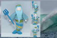 King Neptune | Waldorf Doll Shop | Eco Flower Fairies | Handmade by Ambrosius