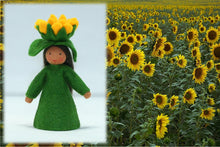 Sunflower Fairy | Waldorf Doll Shop | Eco Flower Fairies | Handmade by Ambrosius