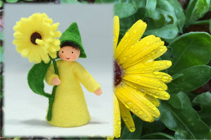 Calendula Prince | Waldorf Doll Shop | Eco Flower Fairies | Handmade by Ambrosius