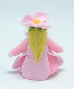 Sweet Briar Princess Doll – 3.5" Handmade Felt Waldorf Decoration by Ambrosius