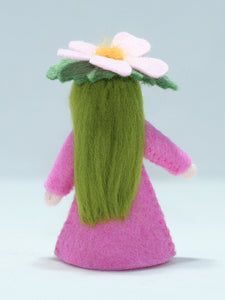 Sweet Briar Fairy Doll – 2.5" Handmade Felt Waldorf Decoration by Ambrosius