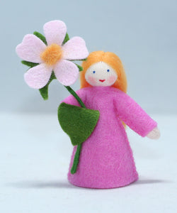 Handmade Sweet Briar Fairy Doll by Ambrosius – Eco-Friendly Wool Felt Waldorf Toy from Eco Flower Fairies LLC