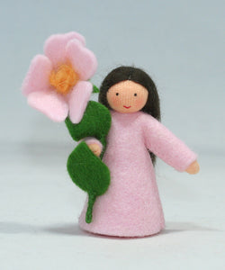 Handmade Sweet Briar Fairy Doll by Ambrosius – Eco-Friendly Wool Felt Waldorf Toy from Eco Flower Fairies LLC