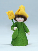 Handmade Tulip Fairy Doll by Ambrosius – Eco-Friendly Wool Felt Waldorf Toy from Eco Flower Fairies LLC