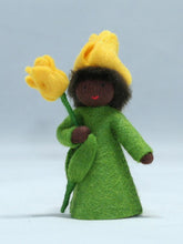 Handmade Tulip Fairy Doll by Ambrosius – Eco-Friendly Wool Felt Waldorf Toy from Eco Flower Fairies LLC