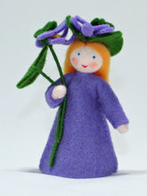 Handmade Sweet Violet Doll by Ambrosius – Eco-Friendly Wool Felt Waldorf Toy from Eco Flower Fairies LLC