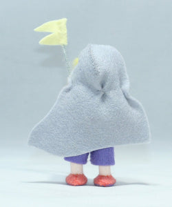 Naturekin World - Wind Child Doll – 3.5" Handmade Felt Waldorf Decoration by Ambrosius