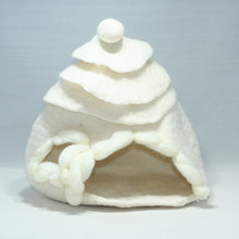 Winter Cave (miniature felted cave)