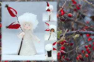 Rose Hips Fairy | Waldorf Doll Shop | Eco Flower Fairies | Handmade by Ambrosius