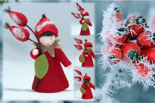 Rose Hips Fairy | Waldorf Doll Shop | Eco Flower Fairies | Handmade by Ambrosius