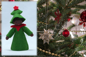 Christmas Tree Prince | Waldorf Doll Shop | Eco Flower Fairies | Handmade by Ambrosius